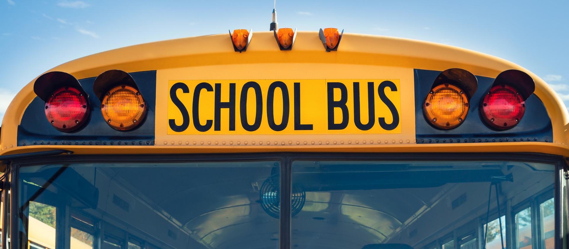 Back to School Yellow Bus