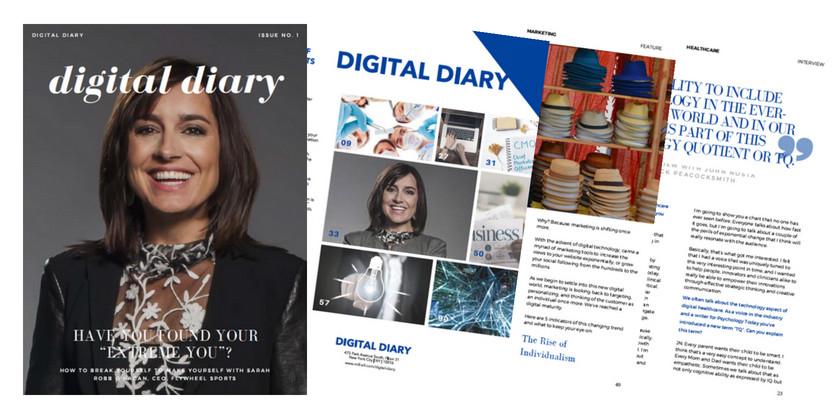 Announcing the October Edition of the Digital Diary Magazine