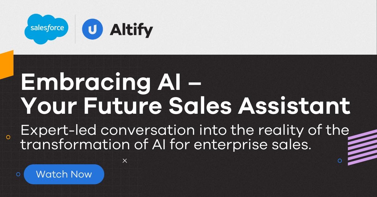 Embracing AI – Your Future Sales Assistant