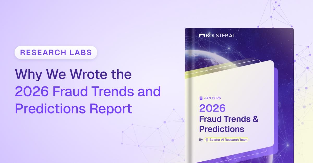 2026 Fraud Trends and Phishing Predictions Report with Bolster AI