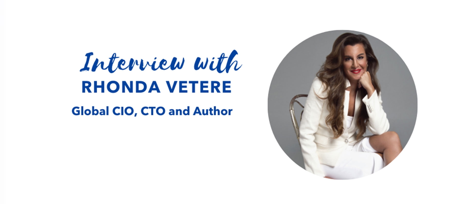 Sit Down Interview With Rhonda Vetere