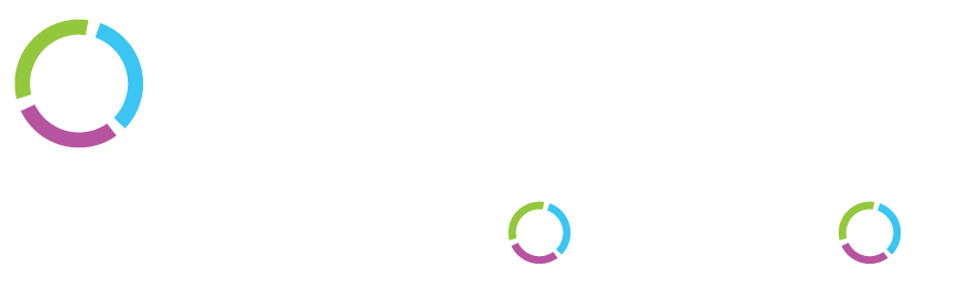 digital healthcare transformation white logo