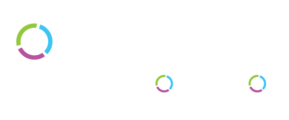 digital healthcare transformation white logo