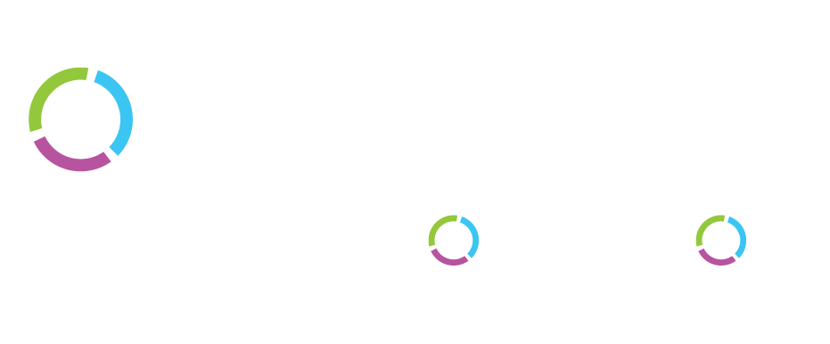 digital marketing transformation white logo