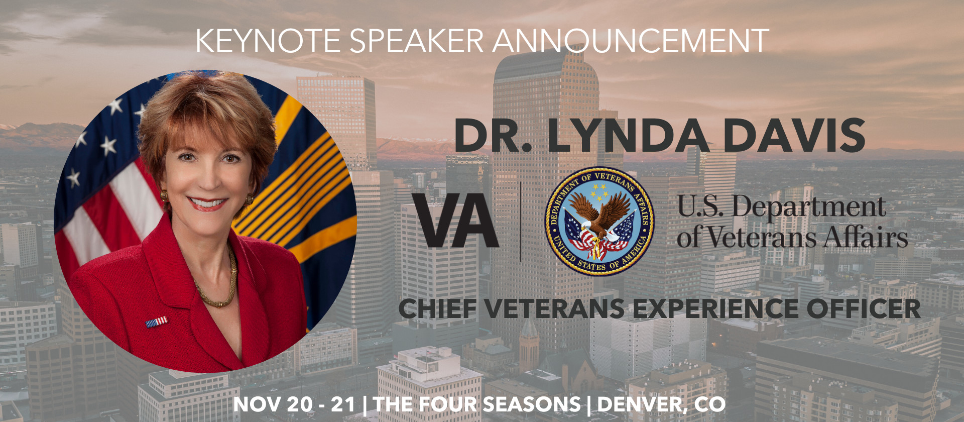 Dr Lynda Davis Us Department of Veteran Affairs Keynote Speaker Announcement