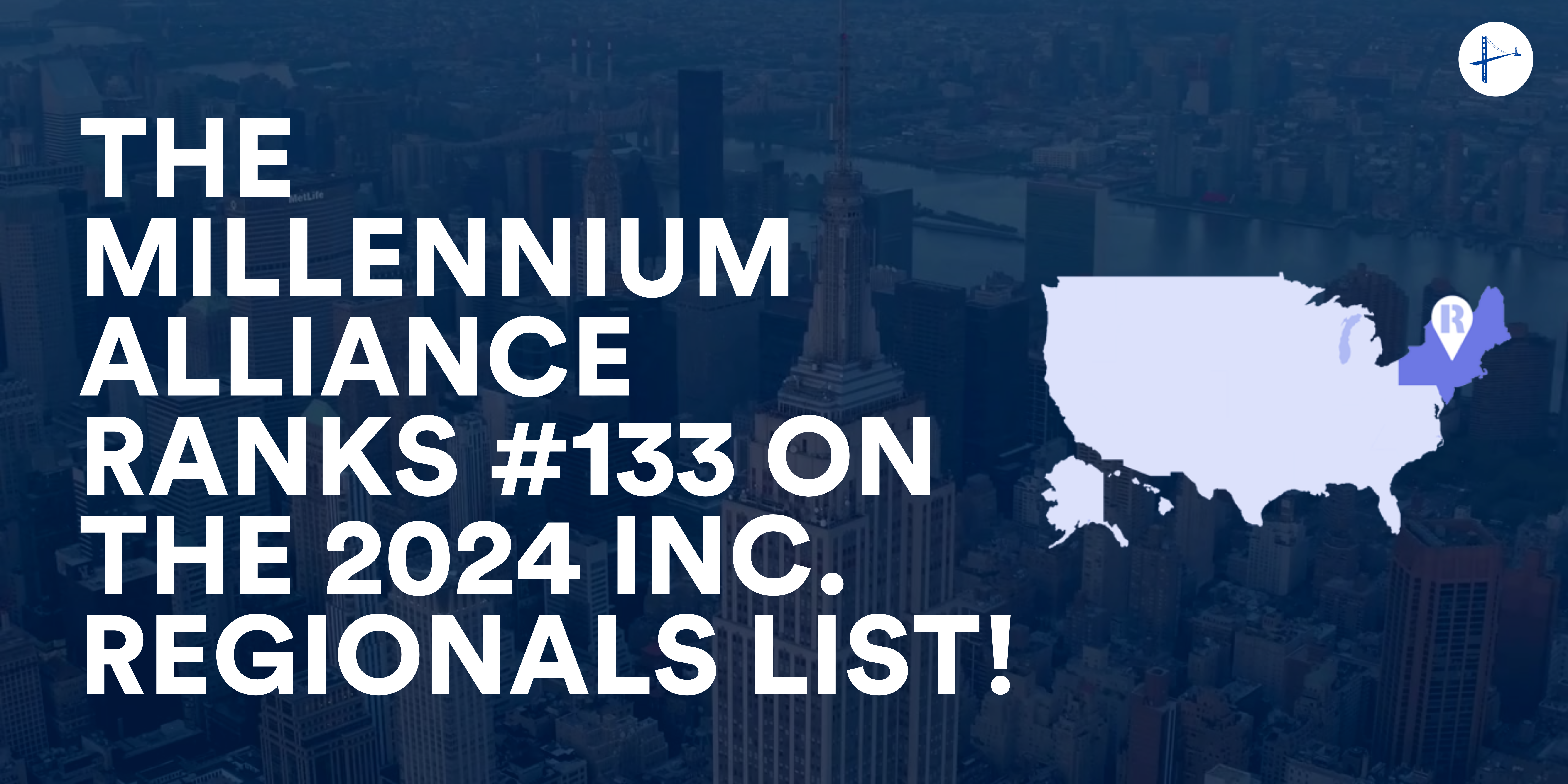 The Millennium Alliance Ranks No. 133 on the 2024 Inc. Regionals List