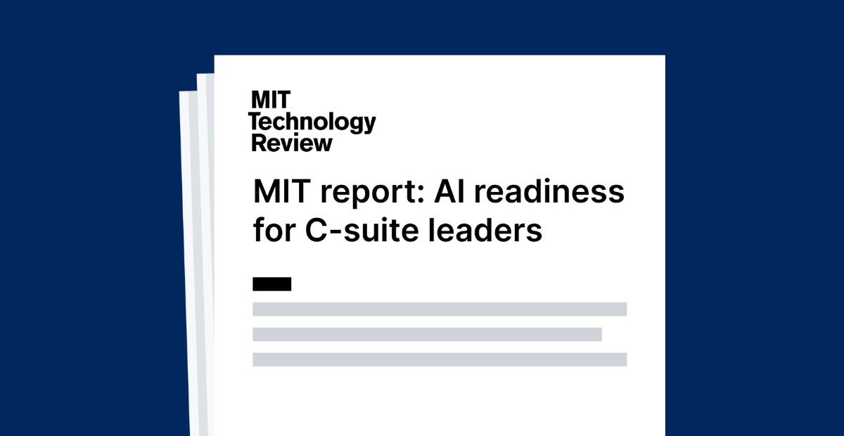 MIT Report: AI Readiness for C-Suite Leaders with Fivetran